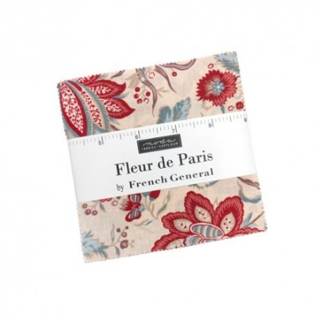 Charm Pack Fleur de Paris
